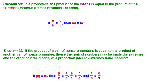 Means-Extremes Product & Ratio Theorems